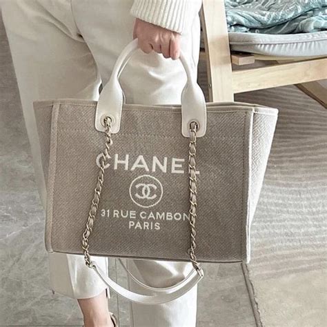 chanel sac deauville|coco chanel deauville tote.